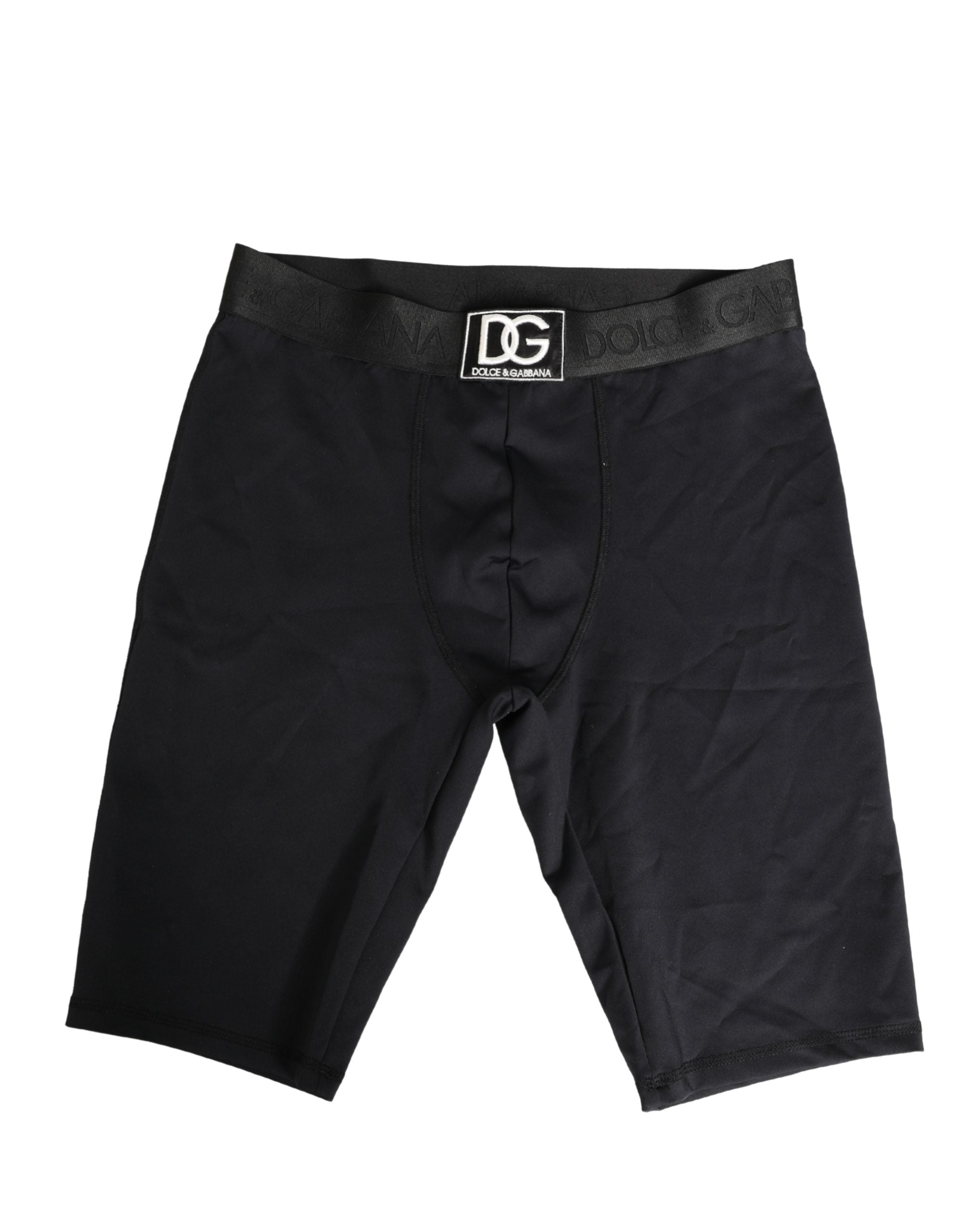 Dolce & Gabbana Black Logo Waistband Men BoxerShorts Men's Underwear