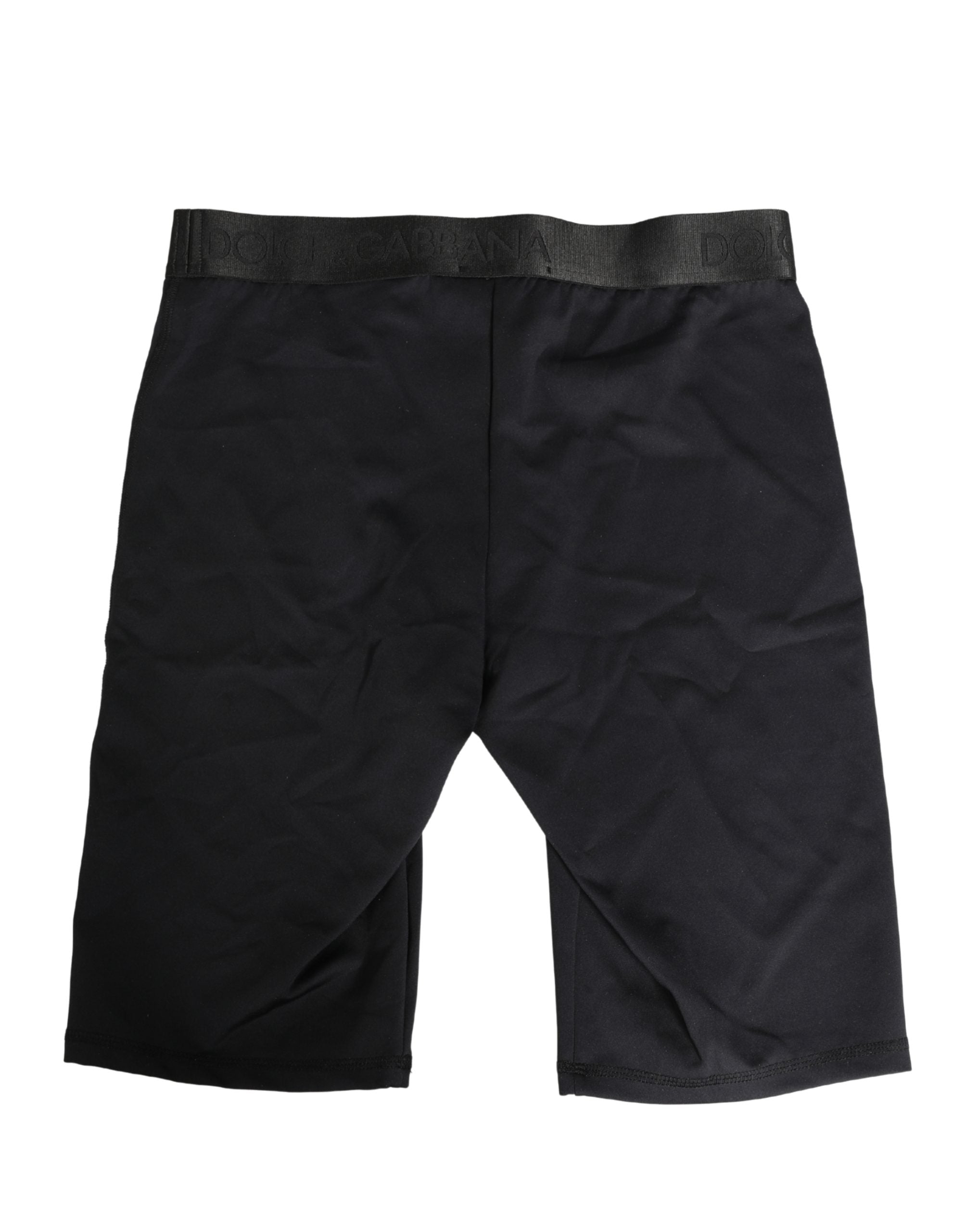 Dolce & Gabbana Black Logo Waistband Men BoxerShorts Men's Underwear