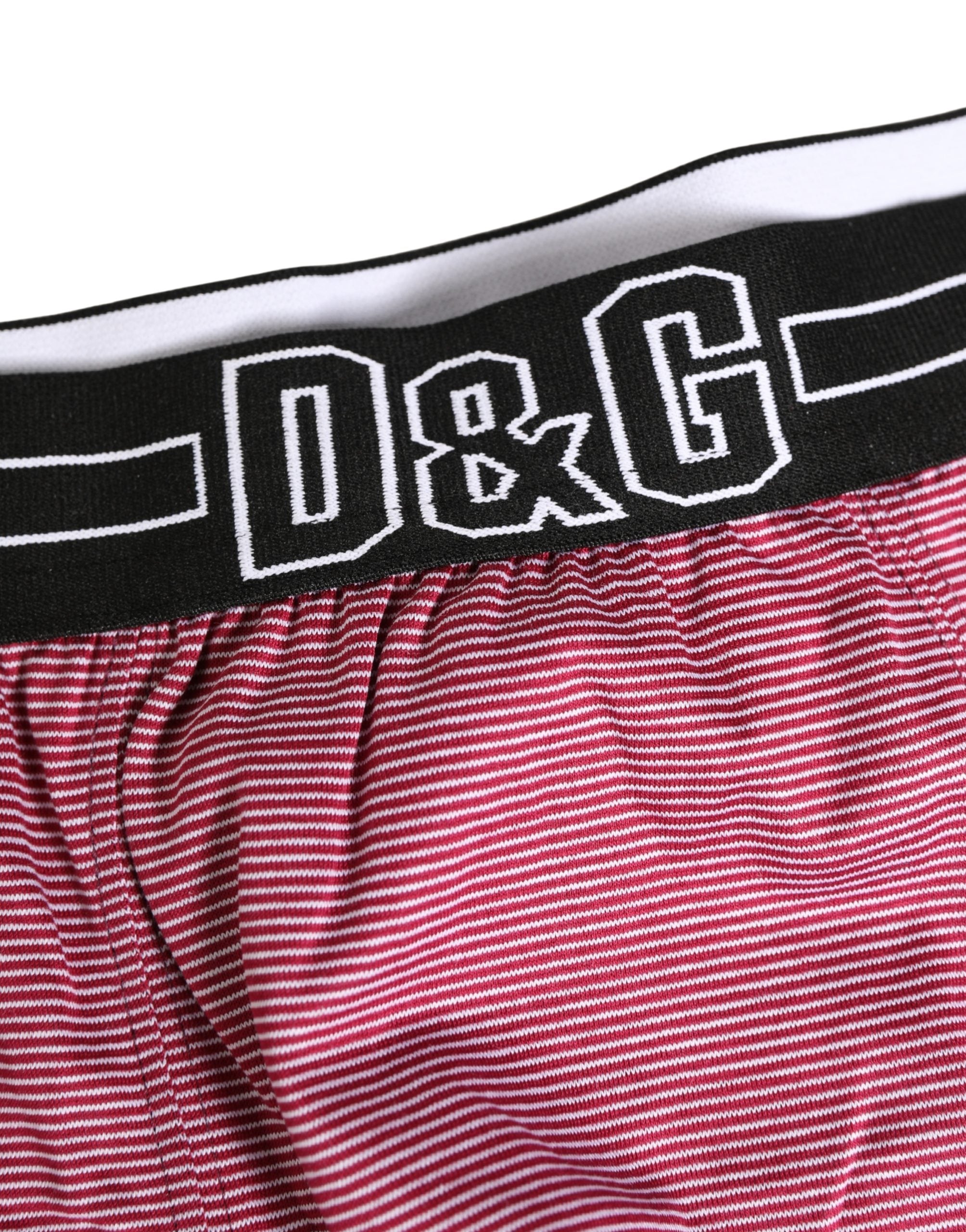Dolce & Gabbana Pink D&G Logo Cotton Regular Boxer Men's Underwear