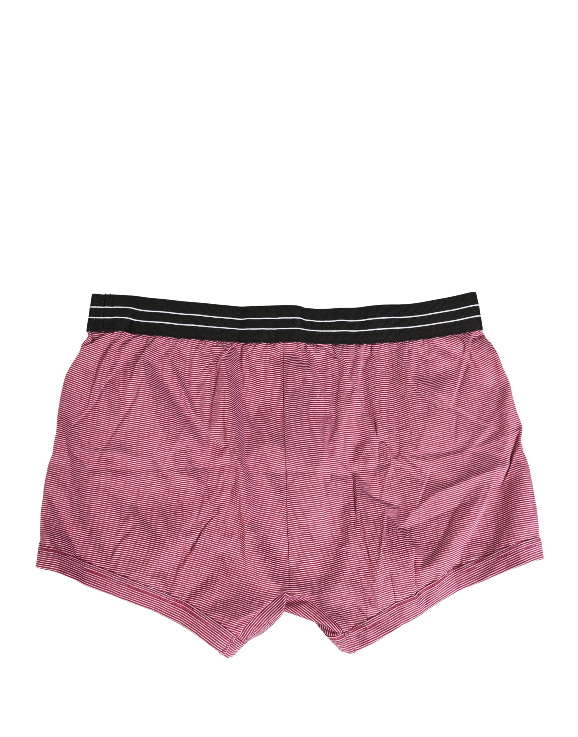 Dolce & Gabbana Pink D&G Logo Cotton Regular Boxer Men's Underwear