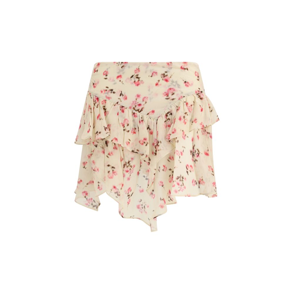 Isabel Marant Étoile Beige Viscose Mini Women's Skirt