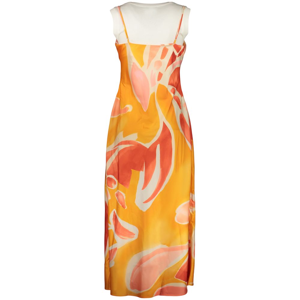 Desigual Arancione Polyester Woman Women's Dress