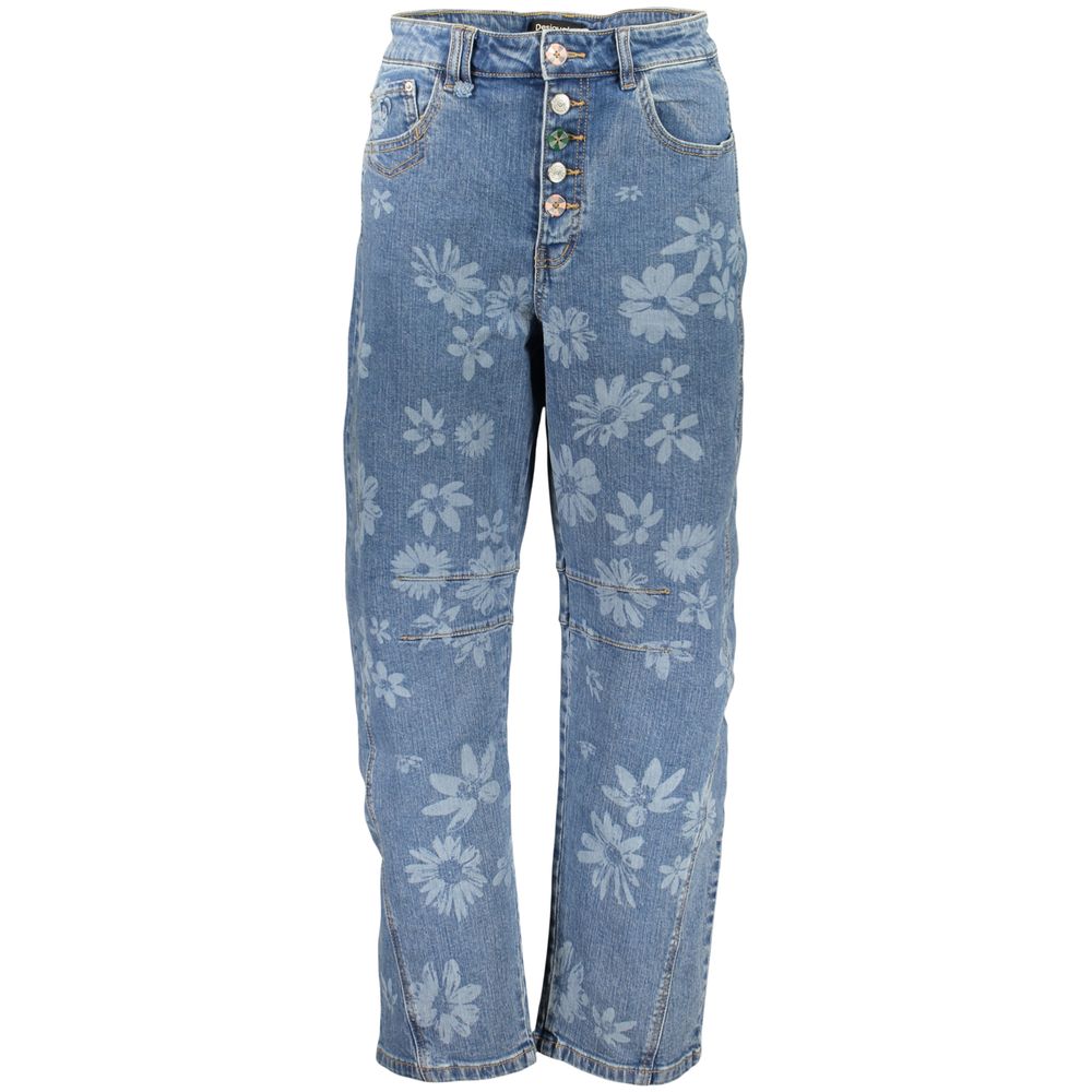 Desigual Azzurro Cotton Women's Women's Jean