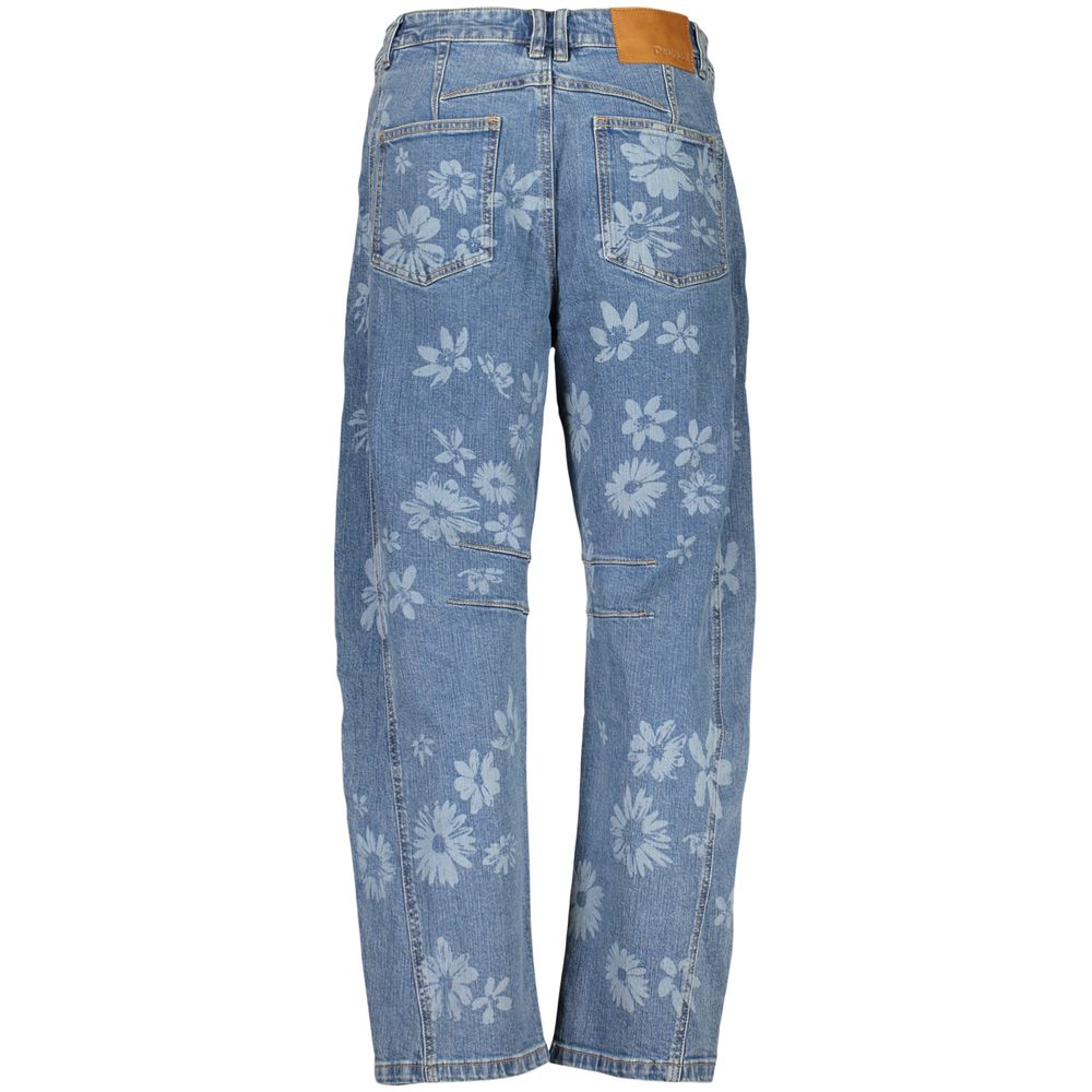 Desigual Azzurro Cotton Women's Women's Jean