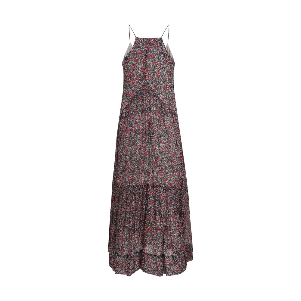 Isabel Marant Étoile Purple Cotton Casual Women's Dress