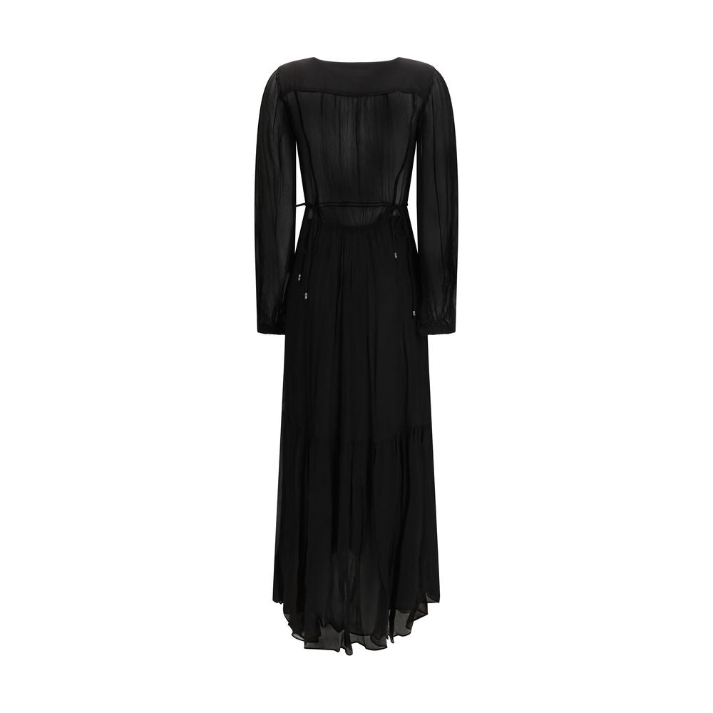 Isabel Marant Étoile Black Viscose Casual Women's Dress