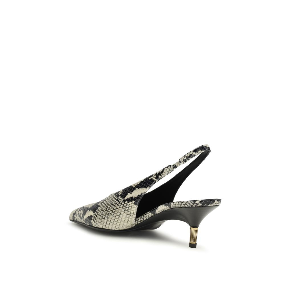 Khaite Multicolor Calf Leather Bos Taurus High Heel Women's Pumps
