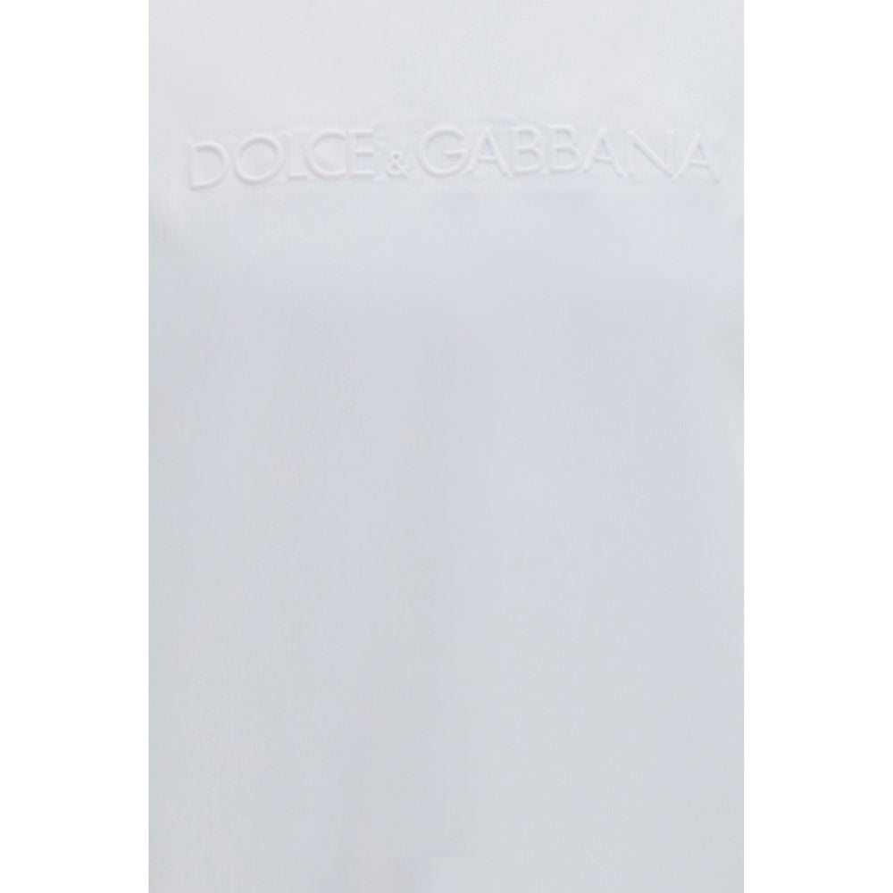 Dolce & Gabbana White Cotton Men's T-Shirt