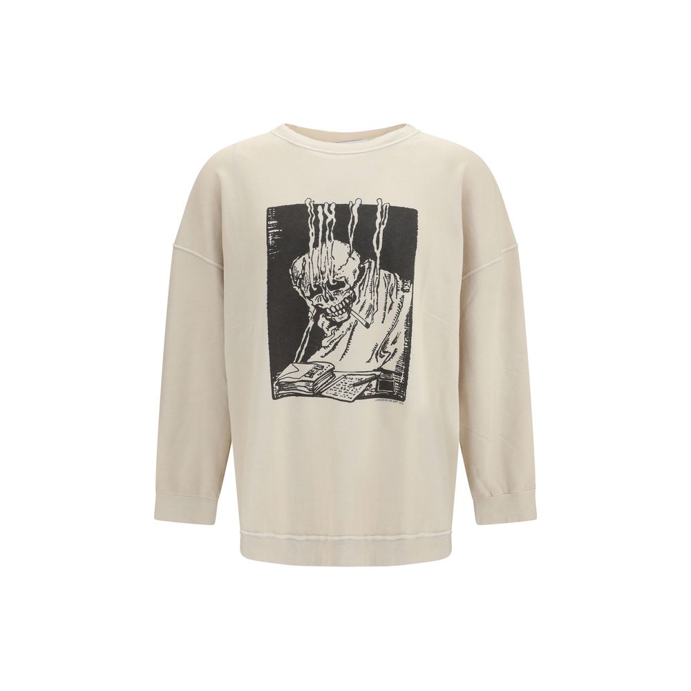 Our Legacy Beige Cotton Men's Sweatshirt