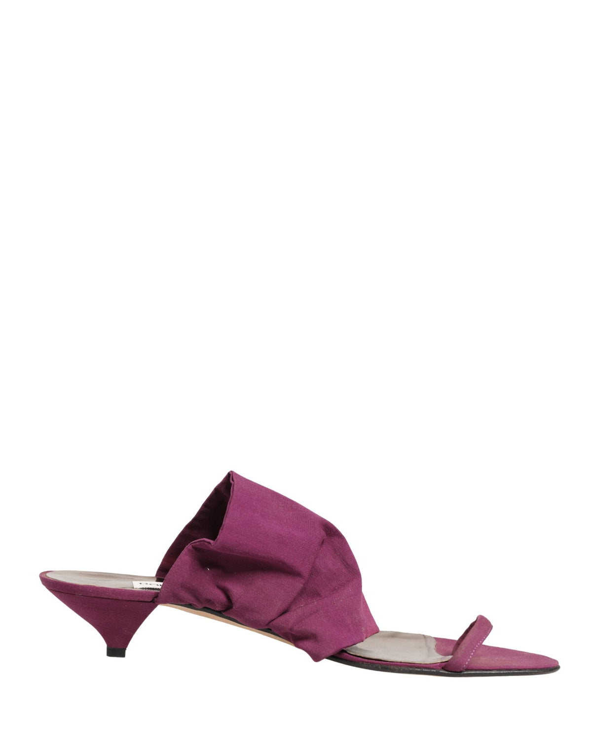 Dolce & Gabbana Violet Heels Sandals Women's Shoes (Pre-Owned)