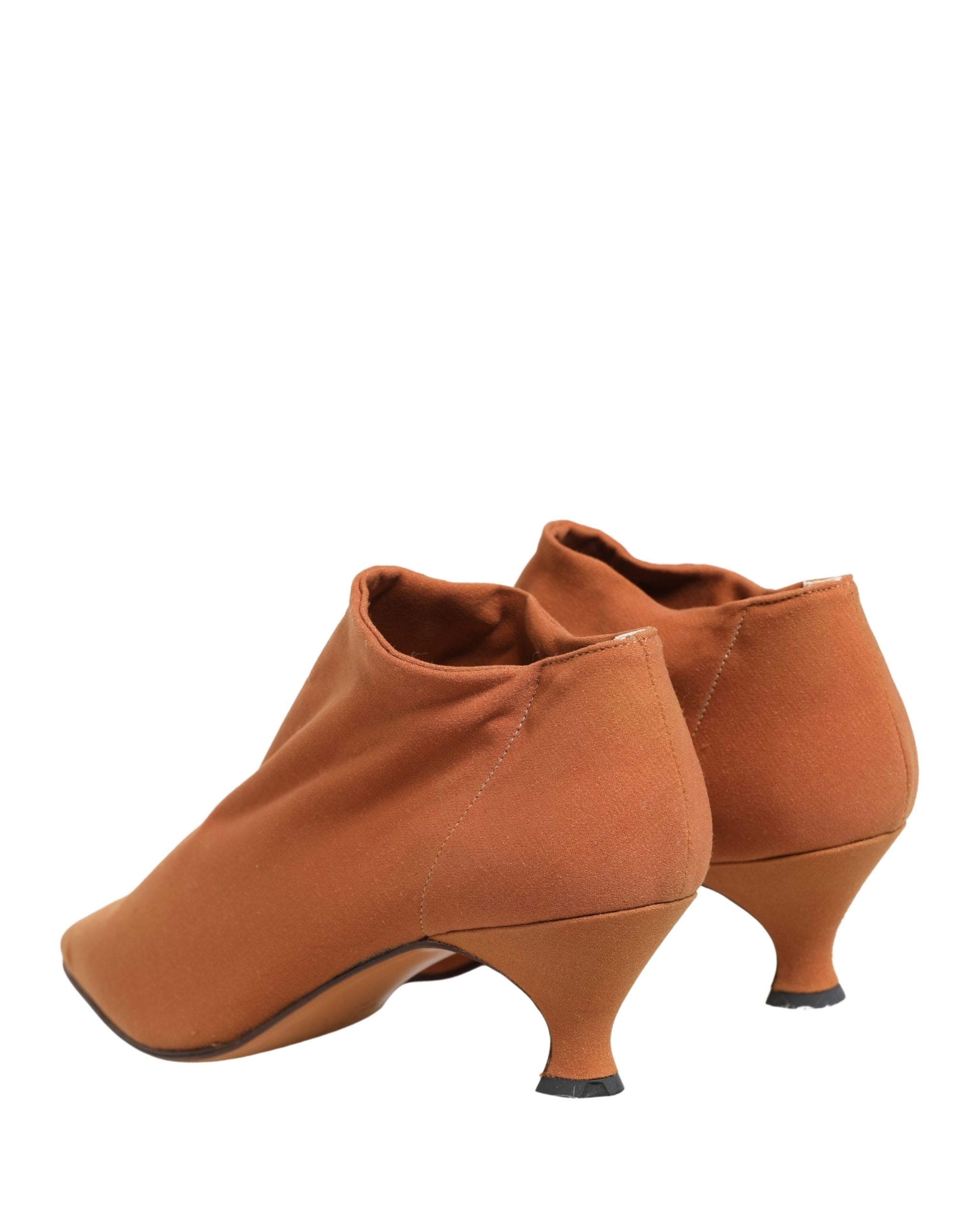 Dolce & Gabbana Brown Suede Ankle Boots Women's Shoes (Pre-Owned)