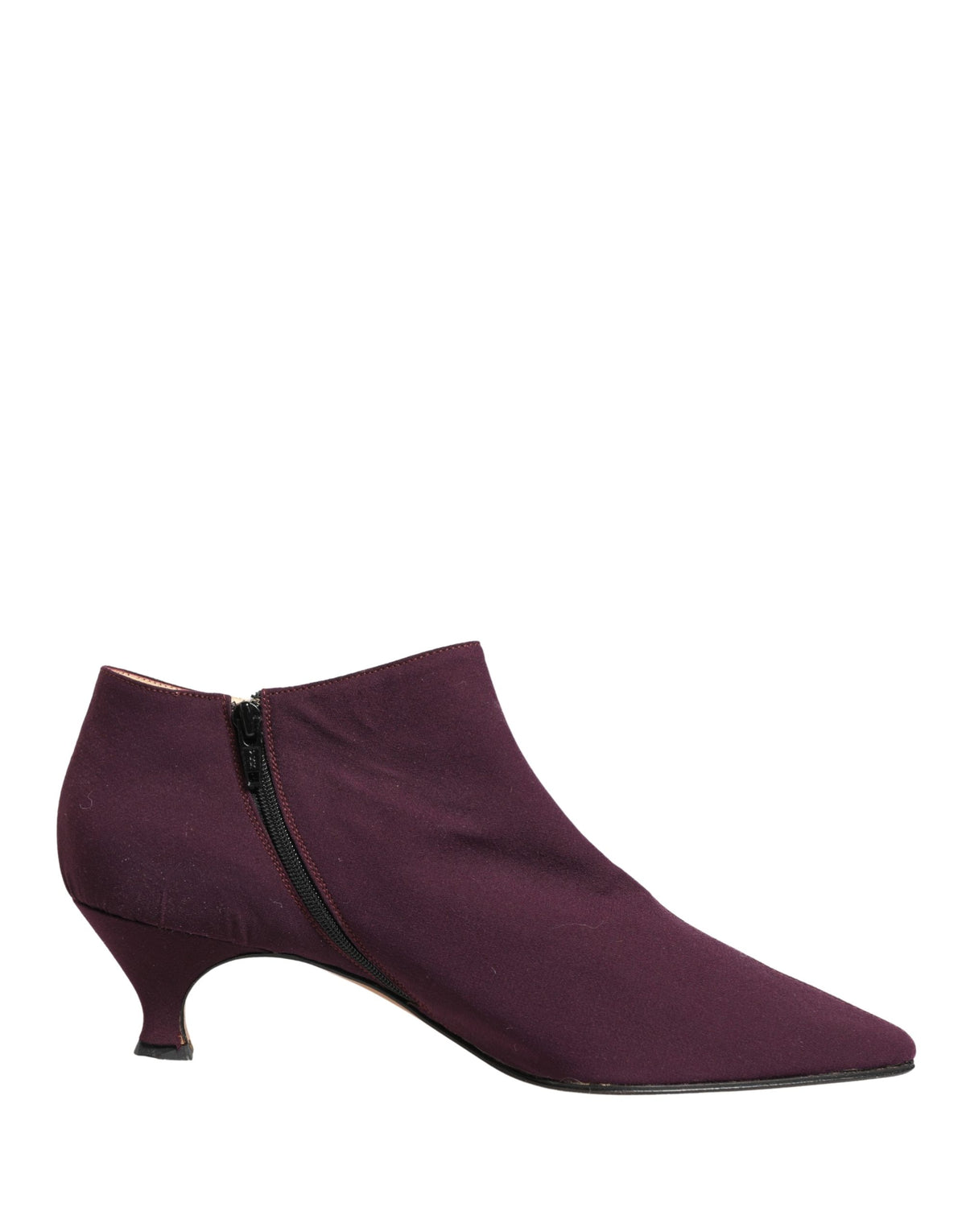 Dolce & Gabbana Purple Suede AnkleBoots Women's Shoes (Pre-Owned)
