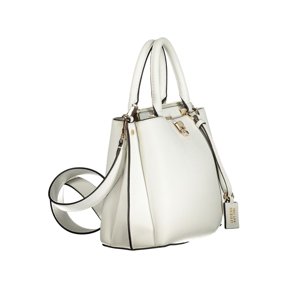 Guess Jeans White Polyurethane Women Women's Handbag