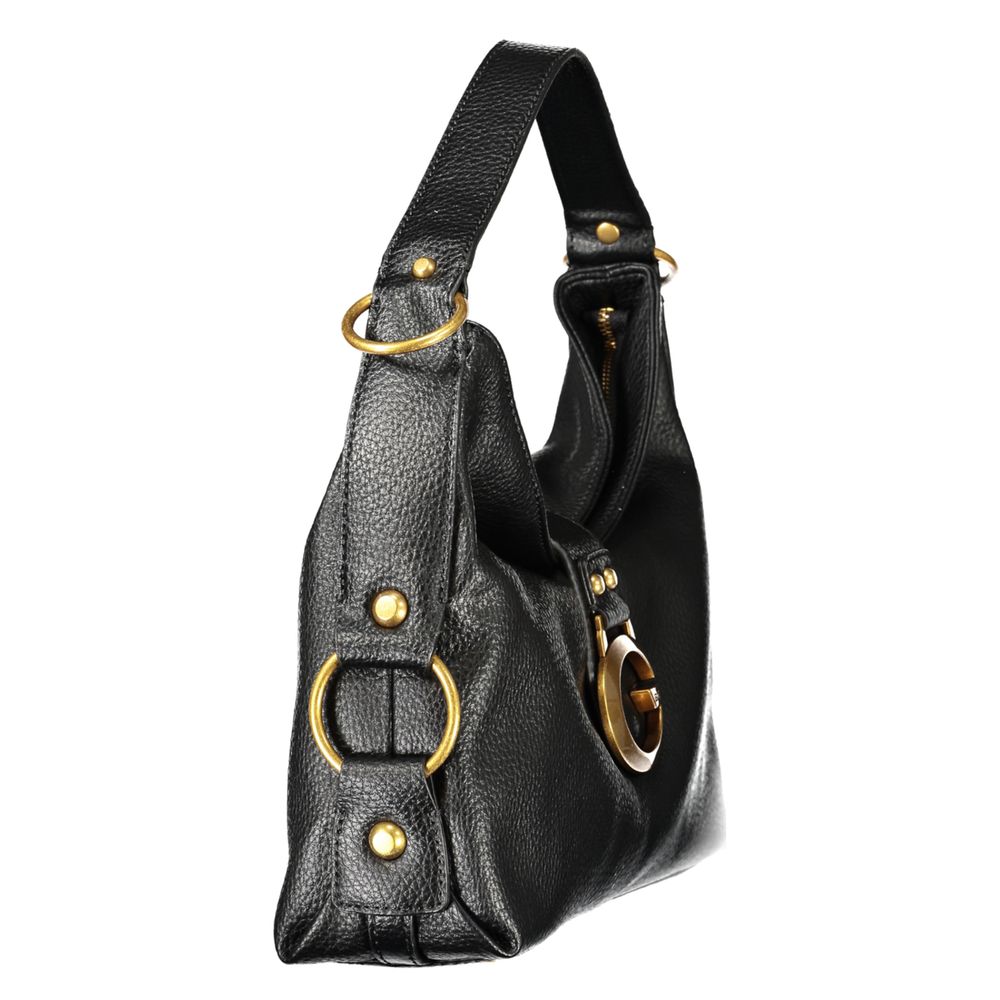 Guess Jeans Nero Poliuretano Women Women's Handbag