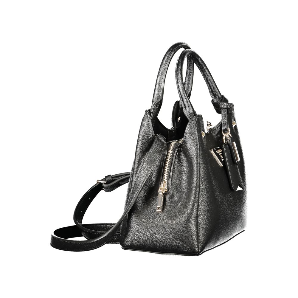 Guess Jeans Black Polyurethane Women Women's Handbag