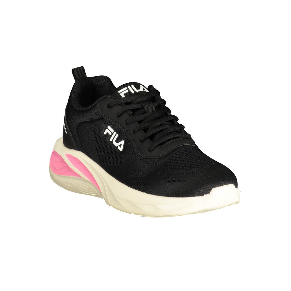 Fila Black Polyester Women Women's Sneaker