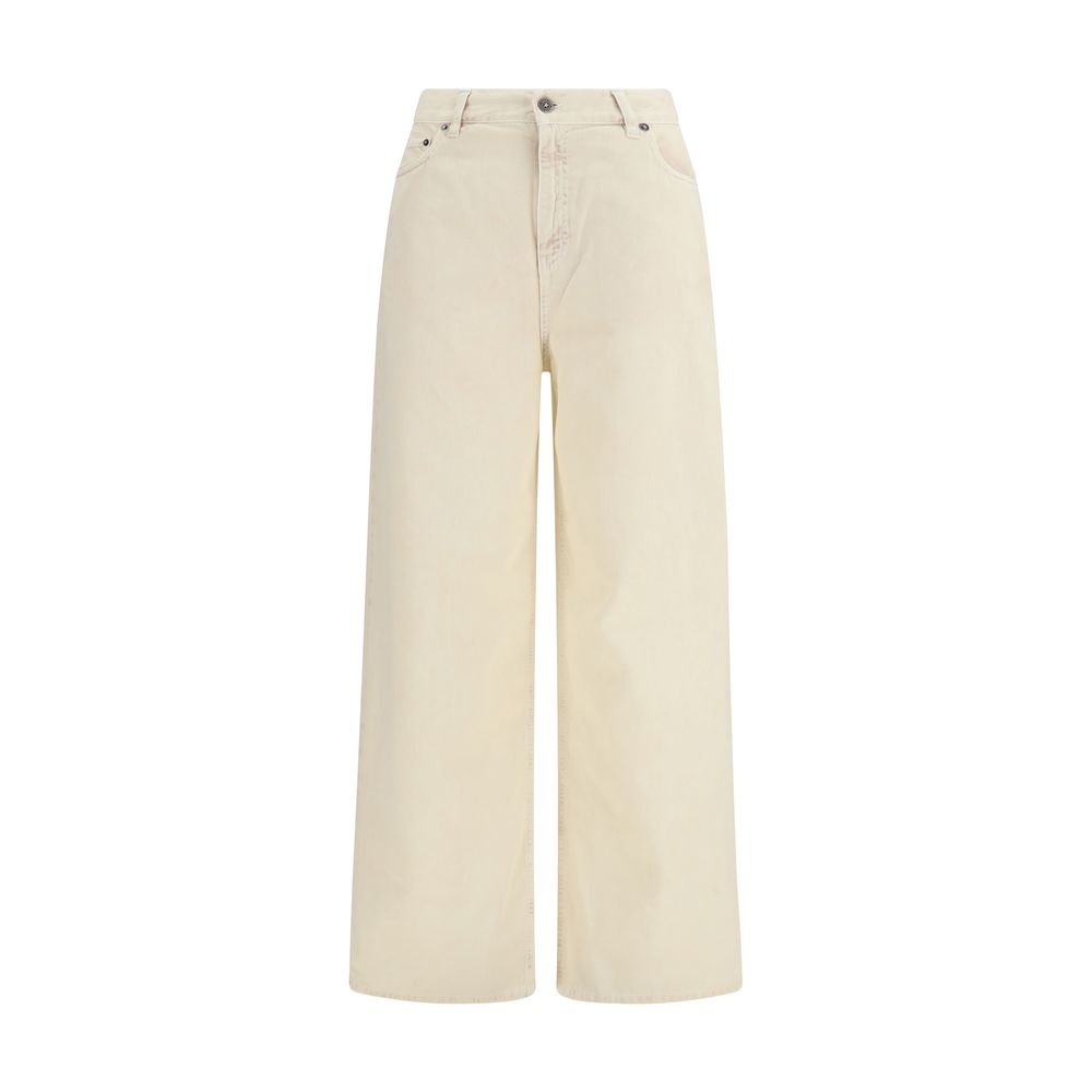 Golden Goose Bicolor Cotton Relaxed Fit Women's Jeans