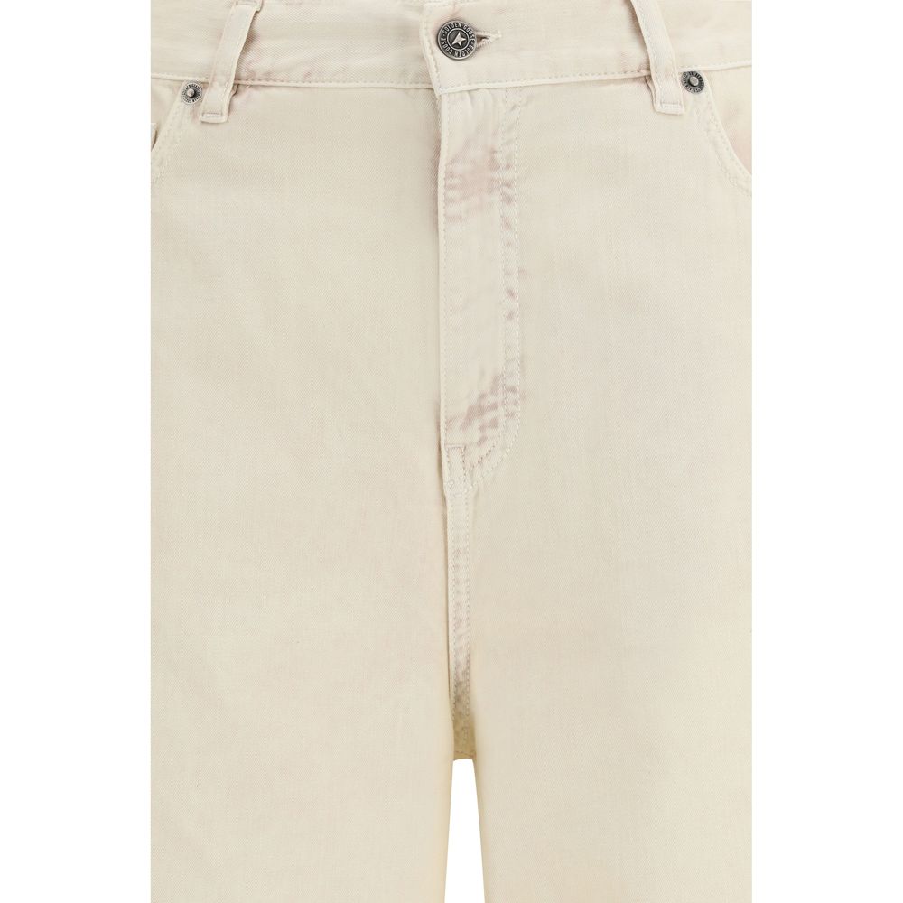 Golden Goose Bicolor Cotton Relaxed Fit Women's Jeans