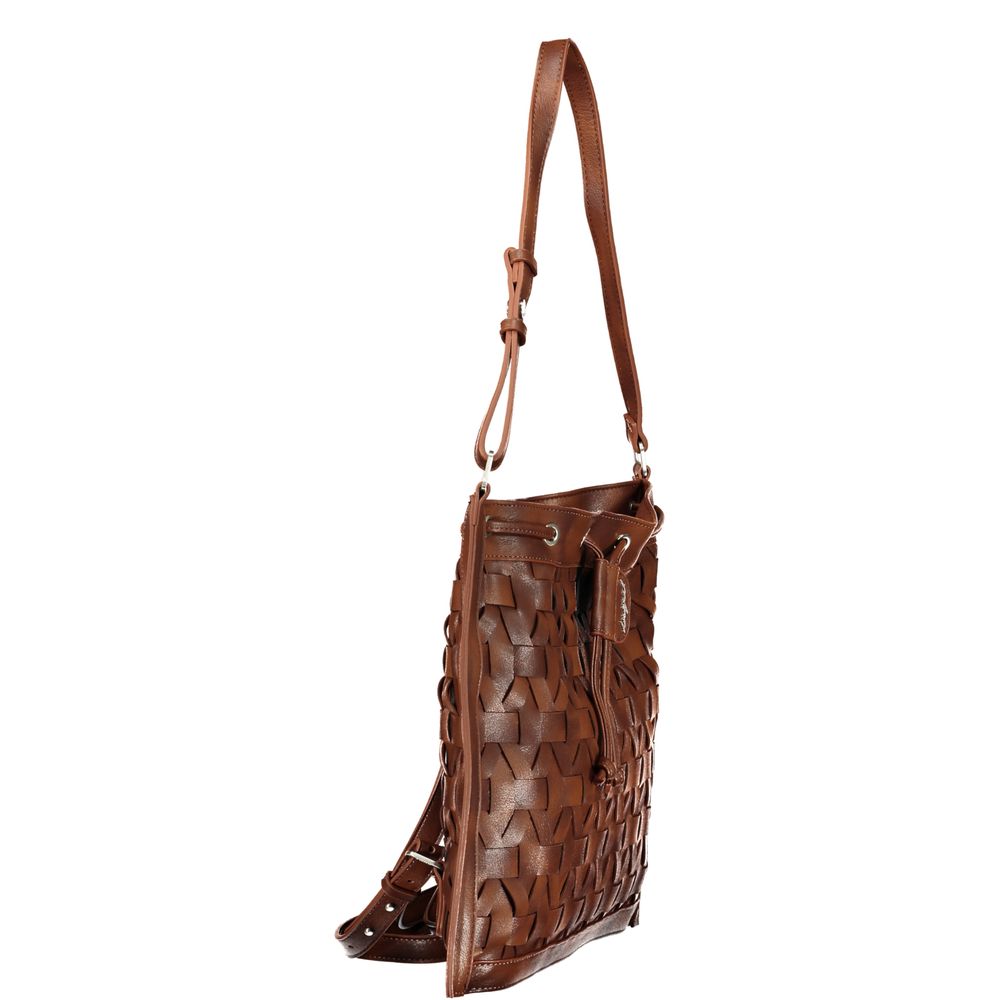 Desigual Camel Polyurethane Women Women's Backpack