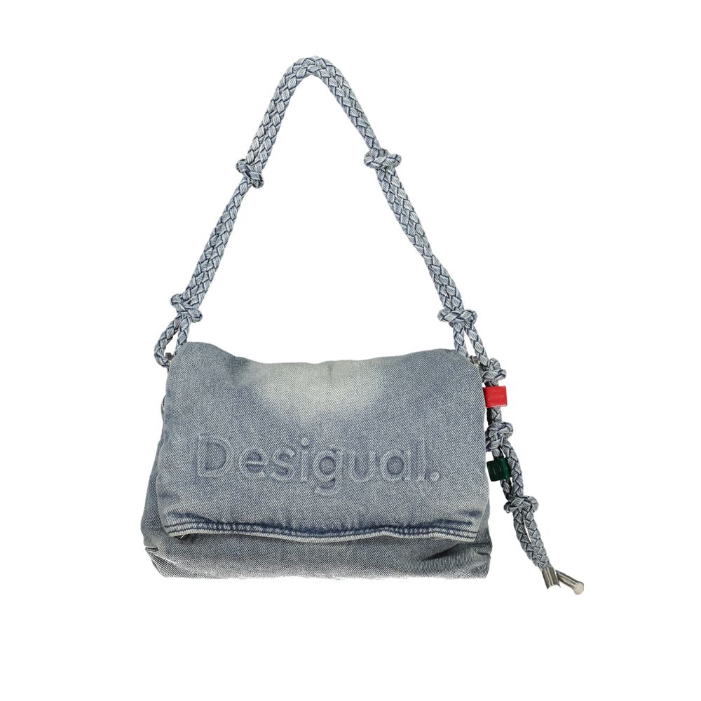 Desigual Blue Cotton Women Women's Handbag