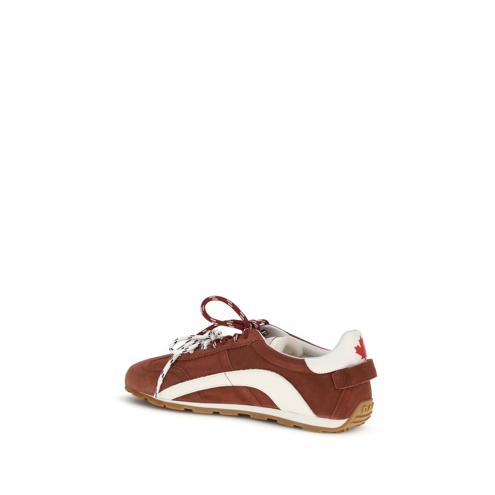 Dsquared² Multicolor Calf Leather Bos Taurus Low Top Men's Sneakers