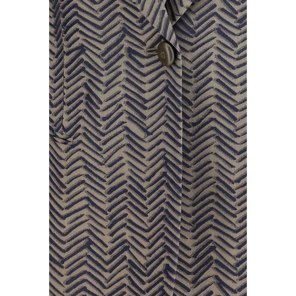 Giorgio Armani Beige Viscose Women's Blazer