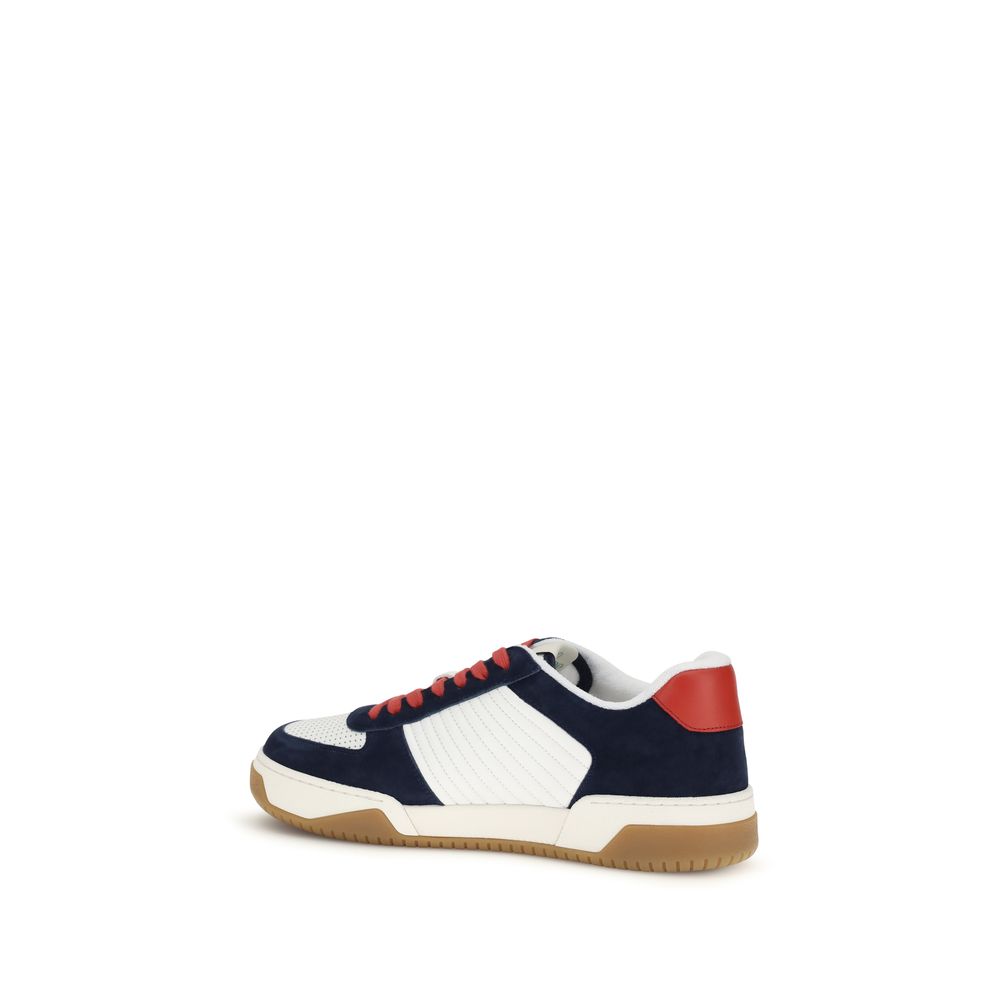 Valentino Garavani Multicolor Calf Leather Bos Taurus Athletic Men's Sneakers