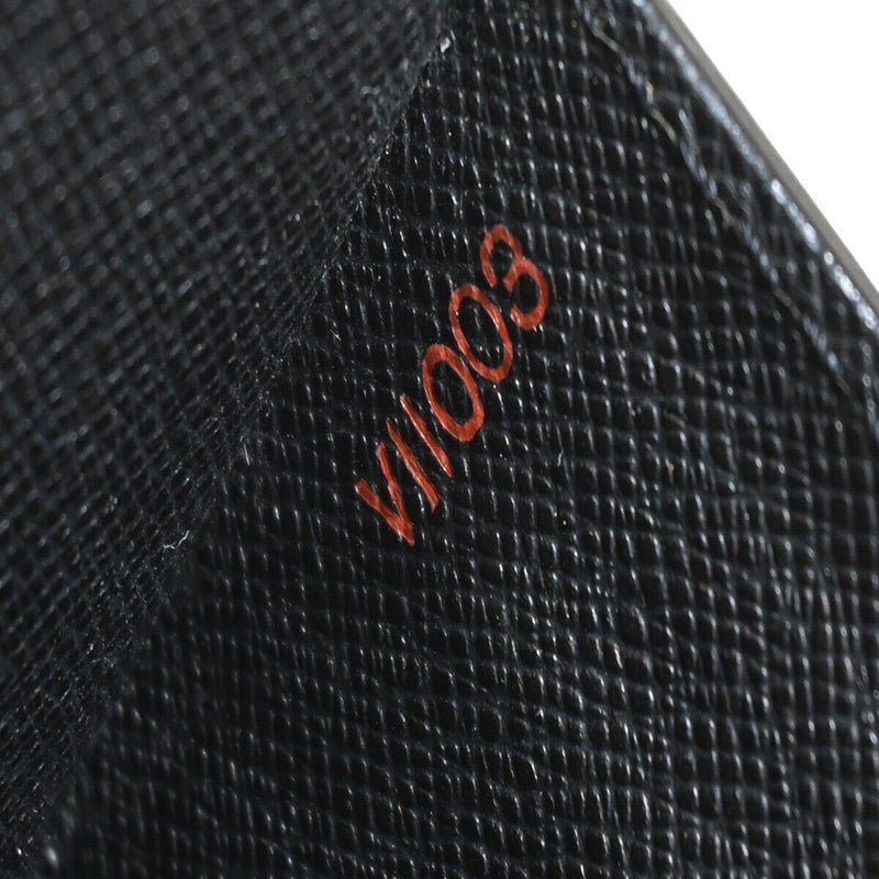 Louis Vuitton Sellier Drangonne Black Leather Clutch Bag (Pre-Owned)