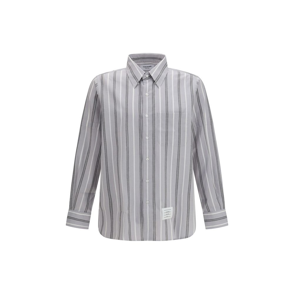 Thom Browne Gray Cotton Men's Shirt