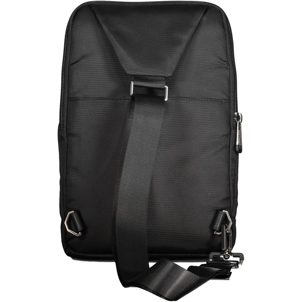 Piquadro Nero Econyl Men Shoulder Men's Bag
