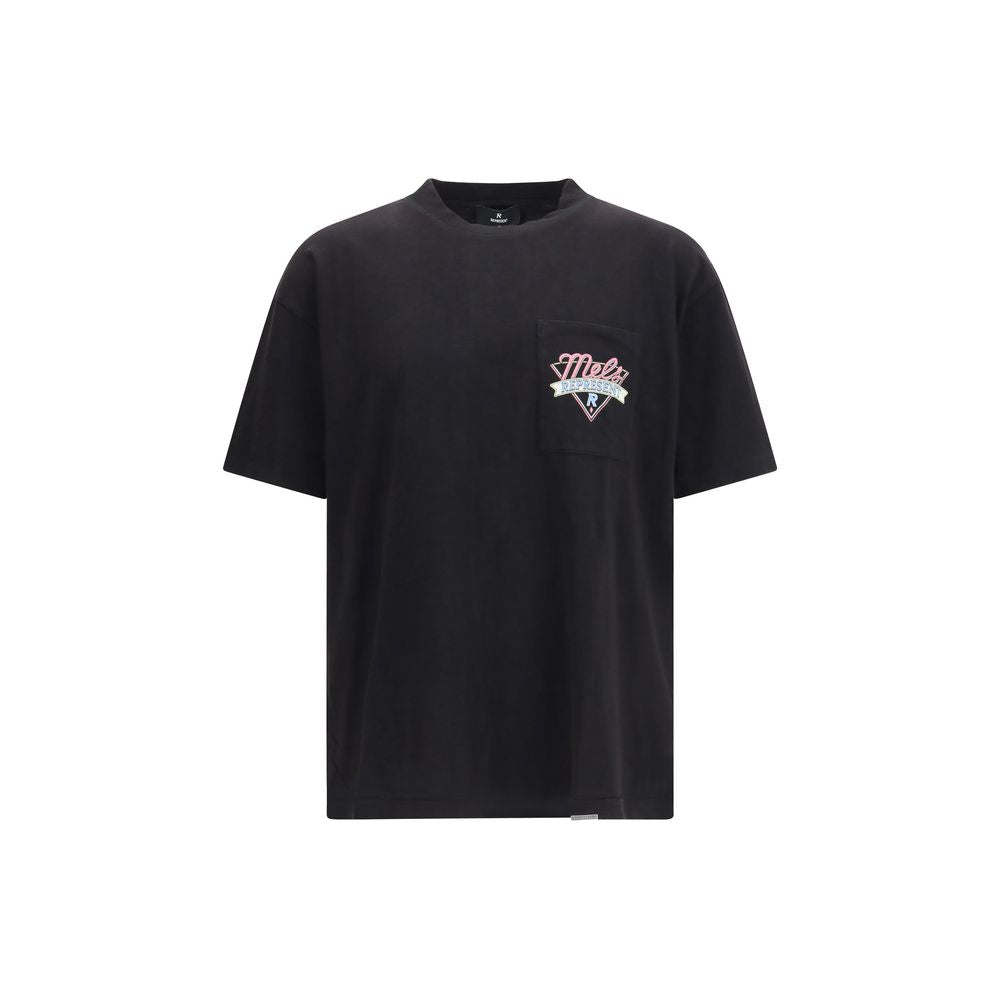 Represent Black Cotton Men's T-Shirt
