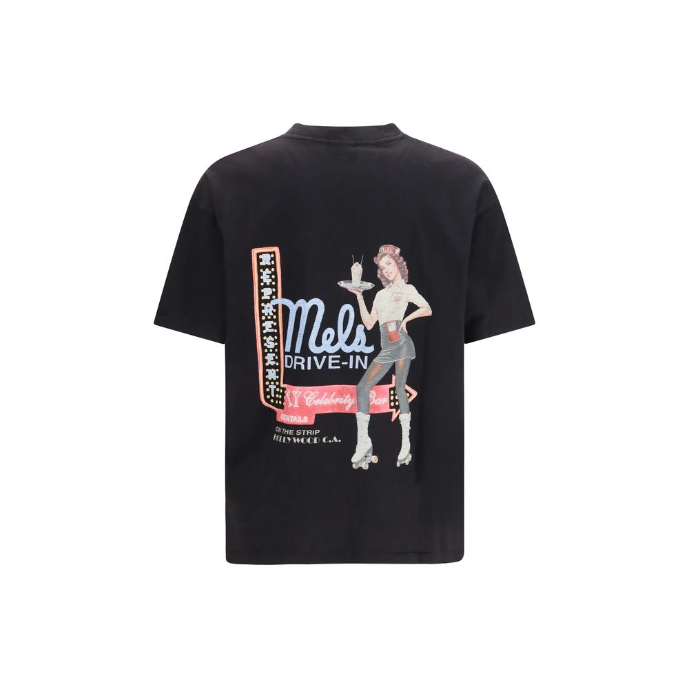 Represent Black Cotton Men's T-Shirt