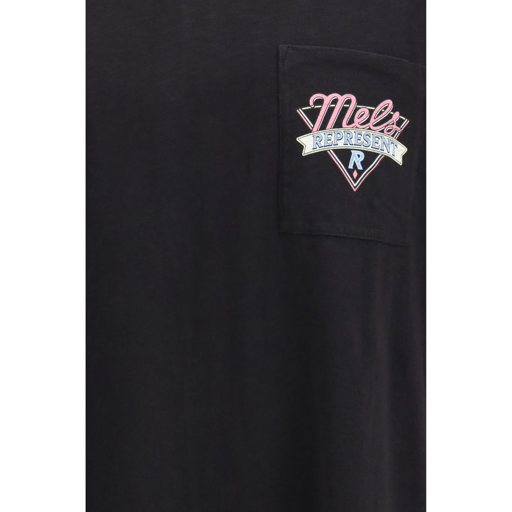 Represent Black Cotton Men's T-Shirt