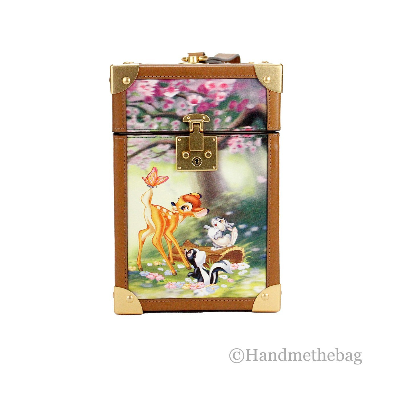 Kate Spade Kate Spade X Disney Bambi 3D Trunk Printed PVC Top Handle Clutch Women's Handbag