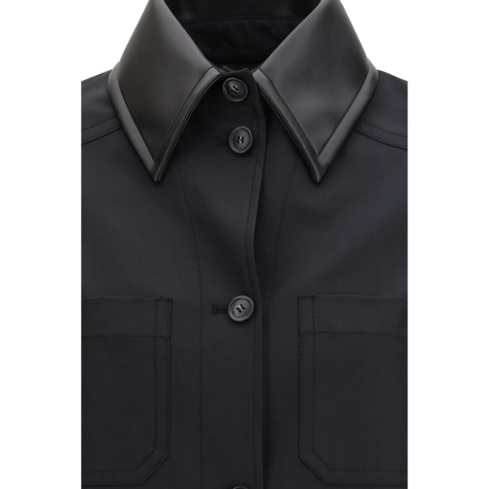 Max Mara Black Polyester Women's Shirt