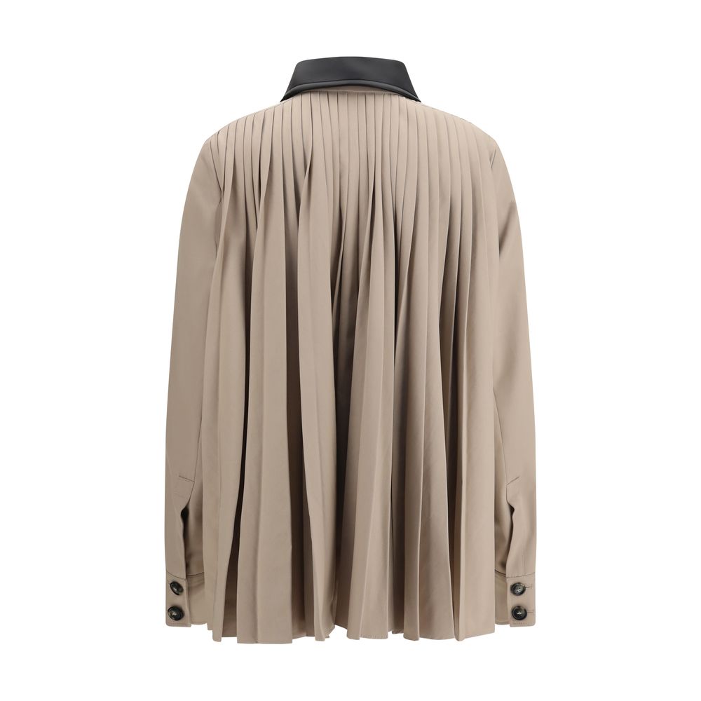Max Mara Beige Polyester Women's Coat