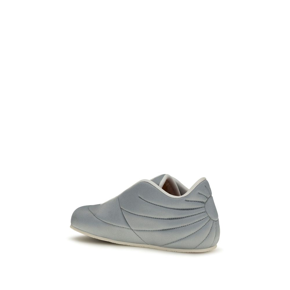 PDF Channel Gray Polyester Men's Sneakers