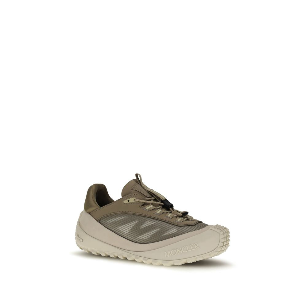 Moncler Gray Polyester Athletic Women's Sneakers
