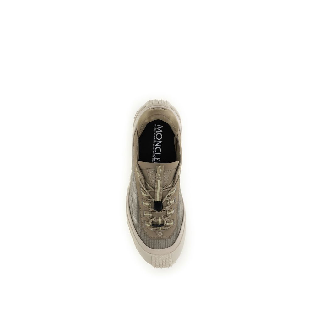 Moncler Gray Polyester Athletic Women's Sneakers