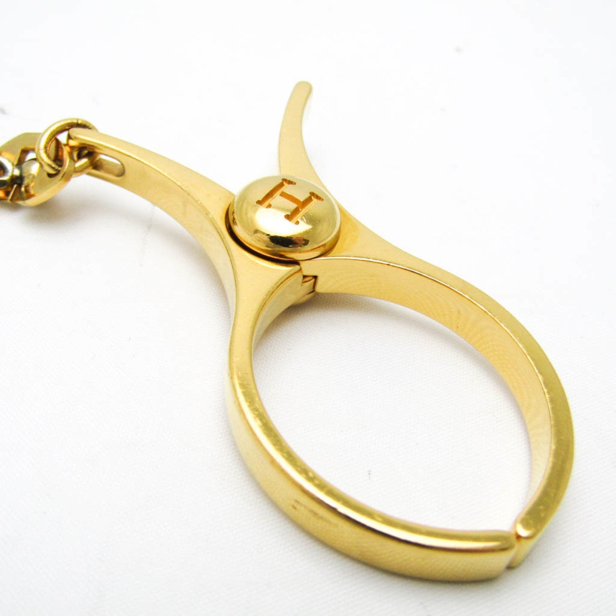 Hermès Pince À Gants Gold Metal Gloves  (Pre-Owned)