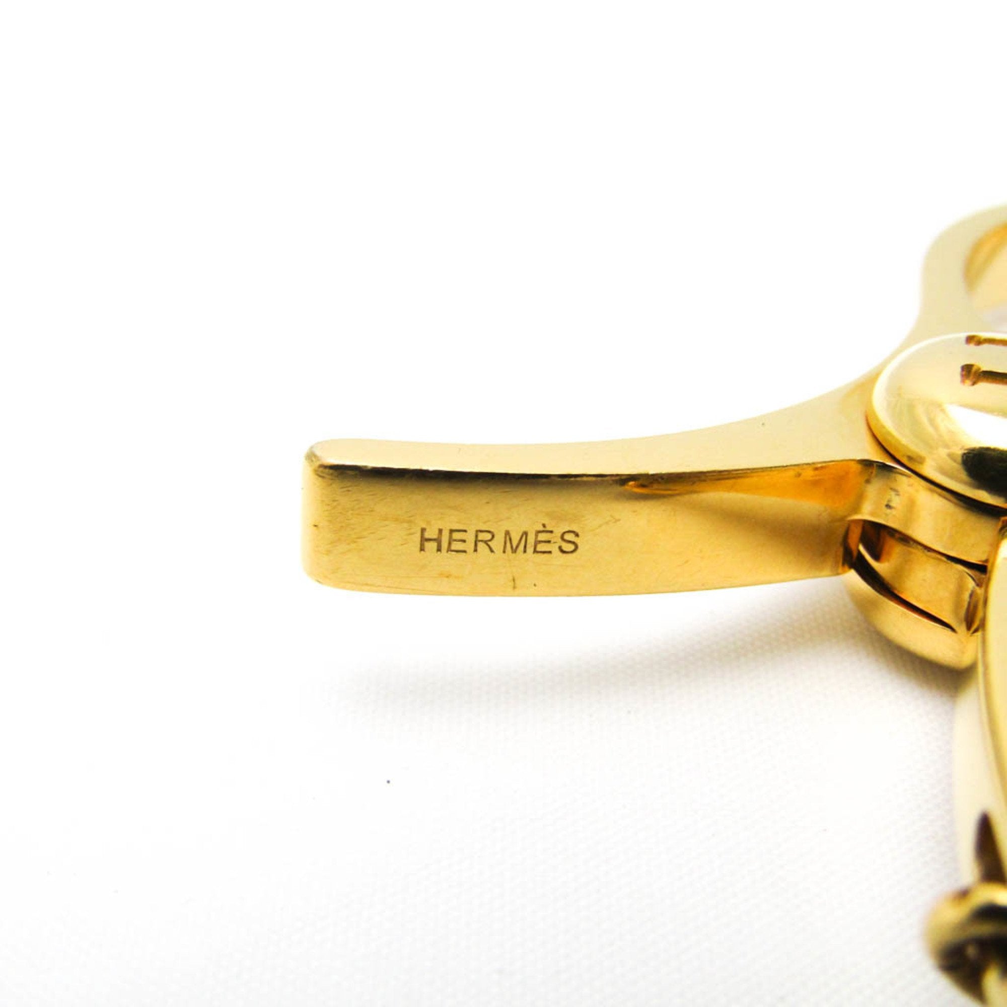 Hermès Pince À Gants Gold Metal Gloves  (Pre-Owned)