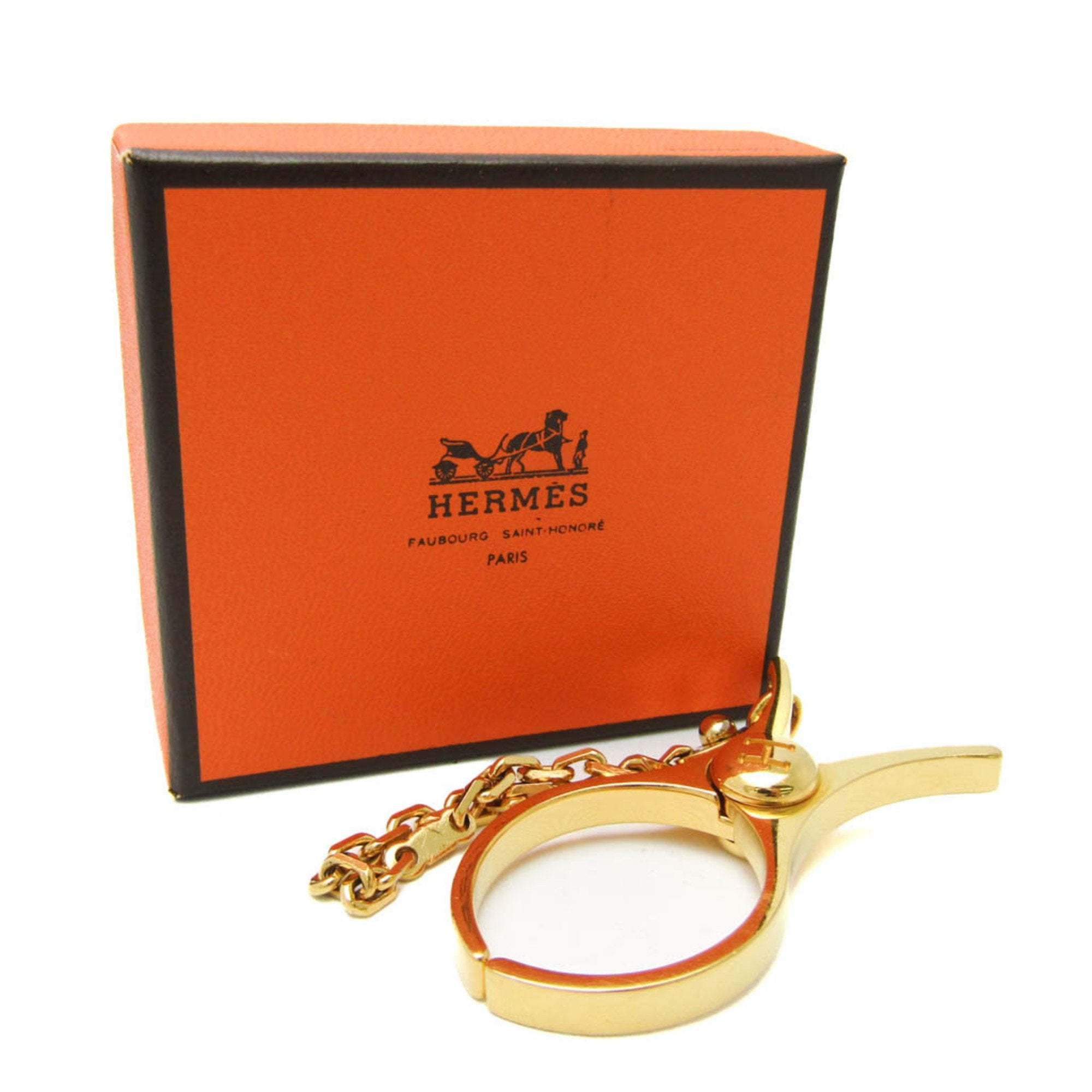 Hermès Pince À Gants Gold Metal Gloves  (Pre-Owned)