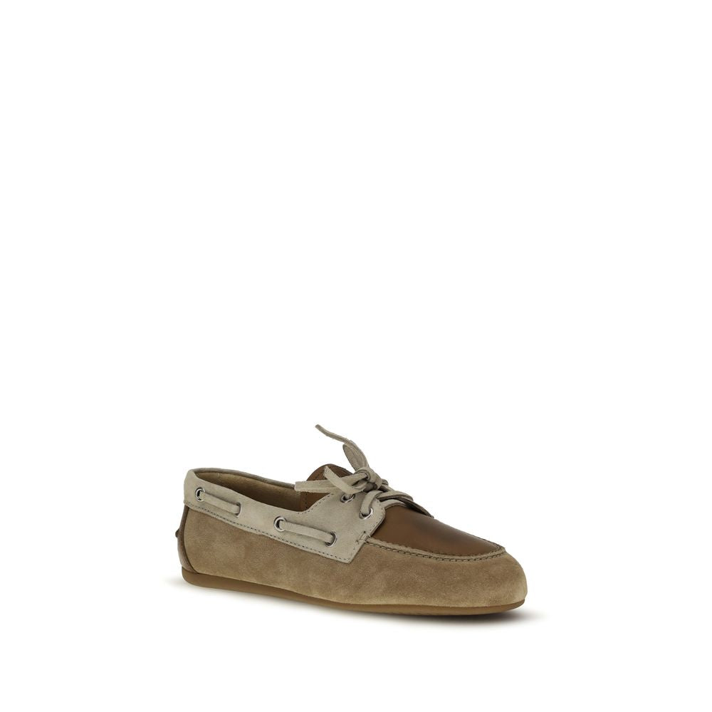 Miu Miu Multicolor Calf Leather Bos Taurus Slip-On Women's Loafers