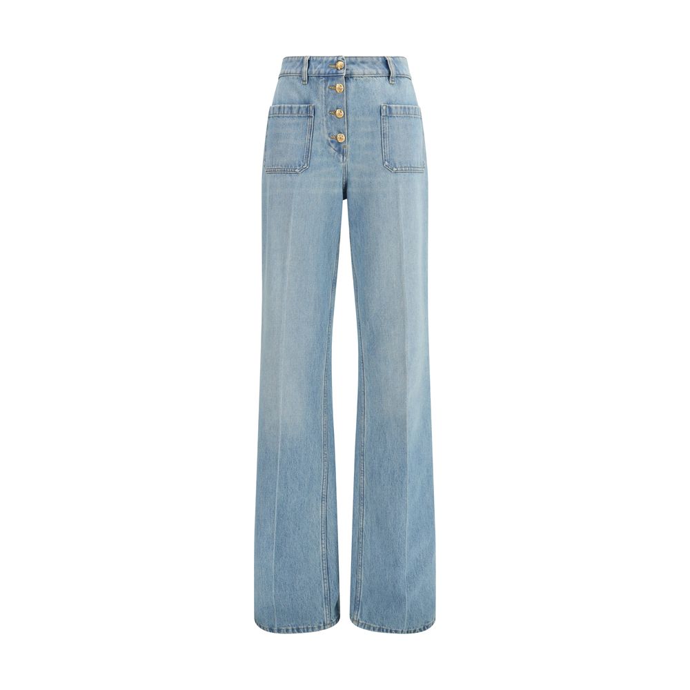 Valentino Blue Cotton Jeans Women's Denim