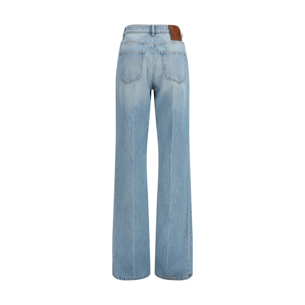 Valentino Blue Cotton Jeans Women's Denim