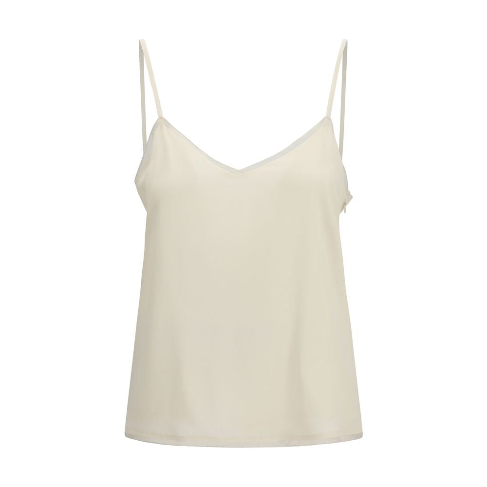 Fabiana Filippi Beige Acetate Women's Blouse
