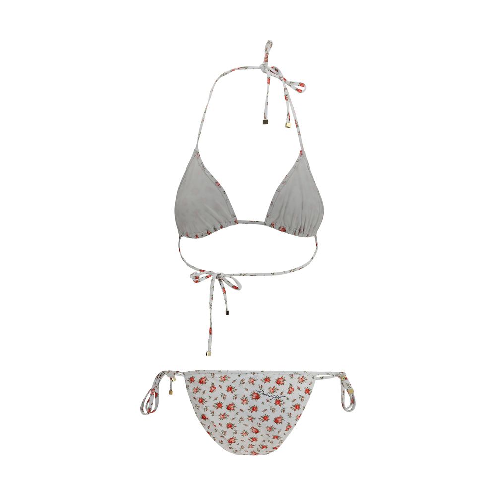 Dolce & Gabbana White Nylon Women's Bikini