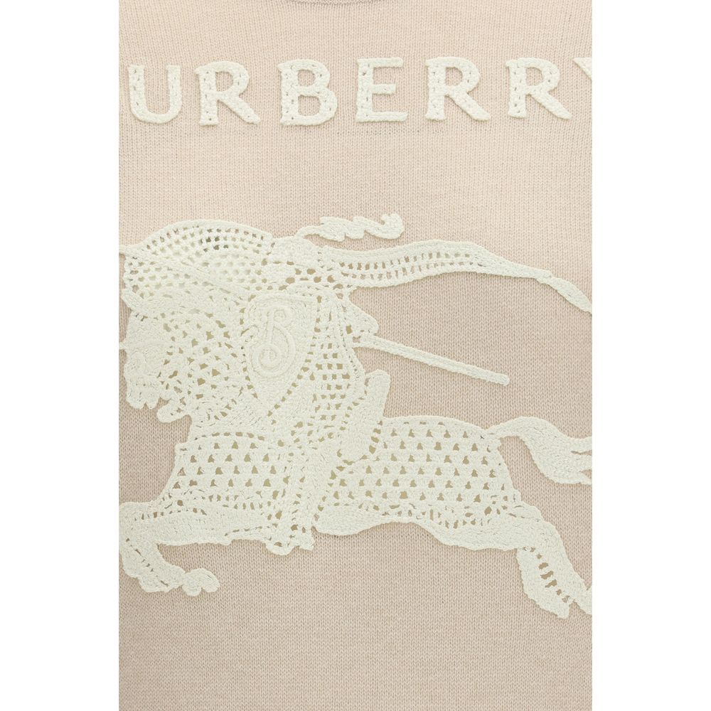 Burberry Beige Polyester Women's Sweatshirt