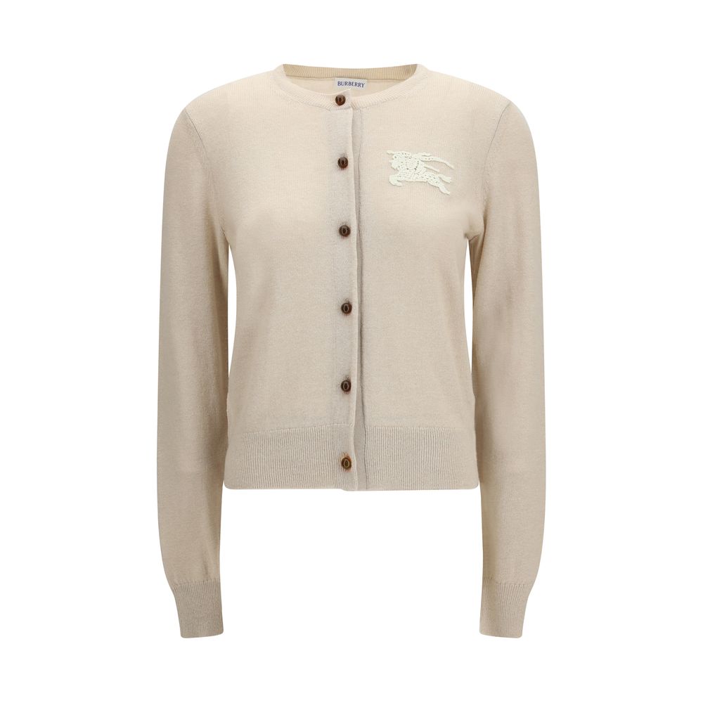 Burberry Beige Polyester Women's Cardigan