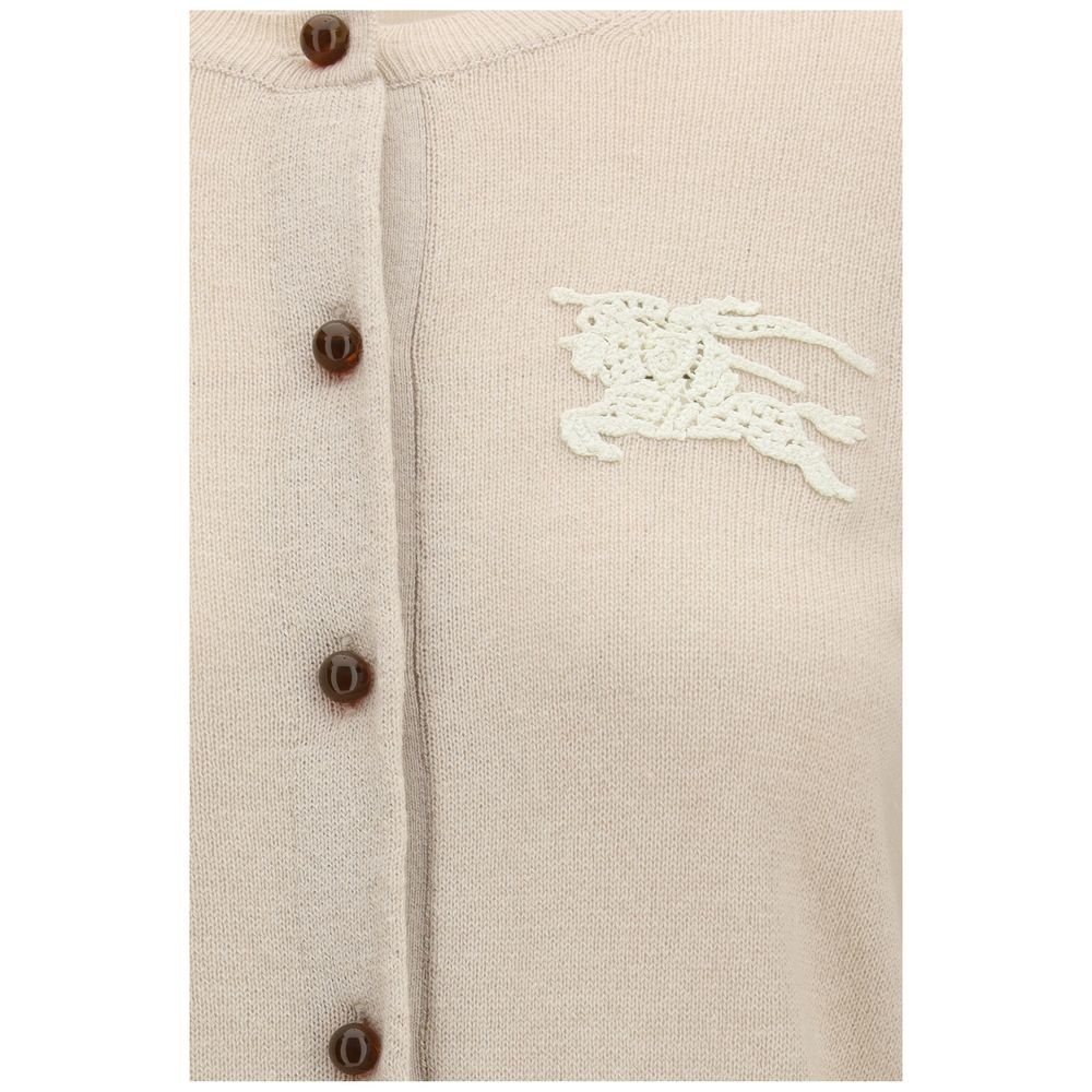 Burberry Beige Polyester Women's Cardigan